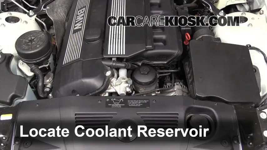 2004 BMW Z4 2.5i 2.5L 6 Cyl. Coolant (Antifreeze) Add Coolant